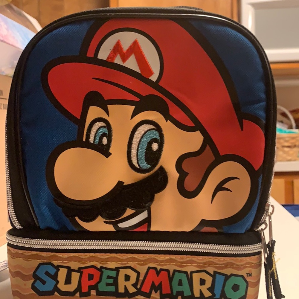 A child’s Super Mario Lunchbox